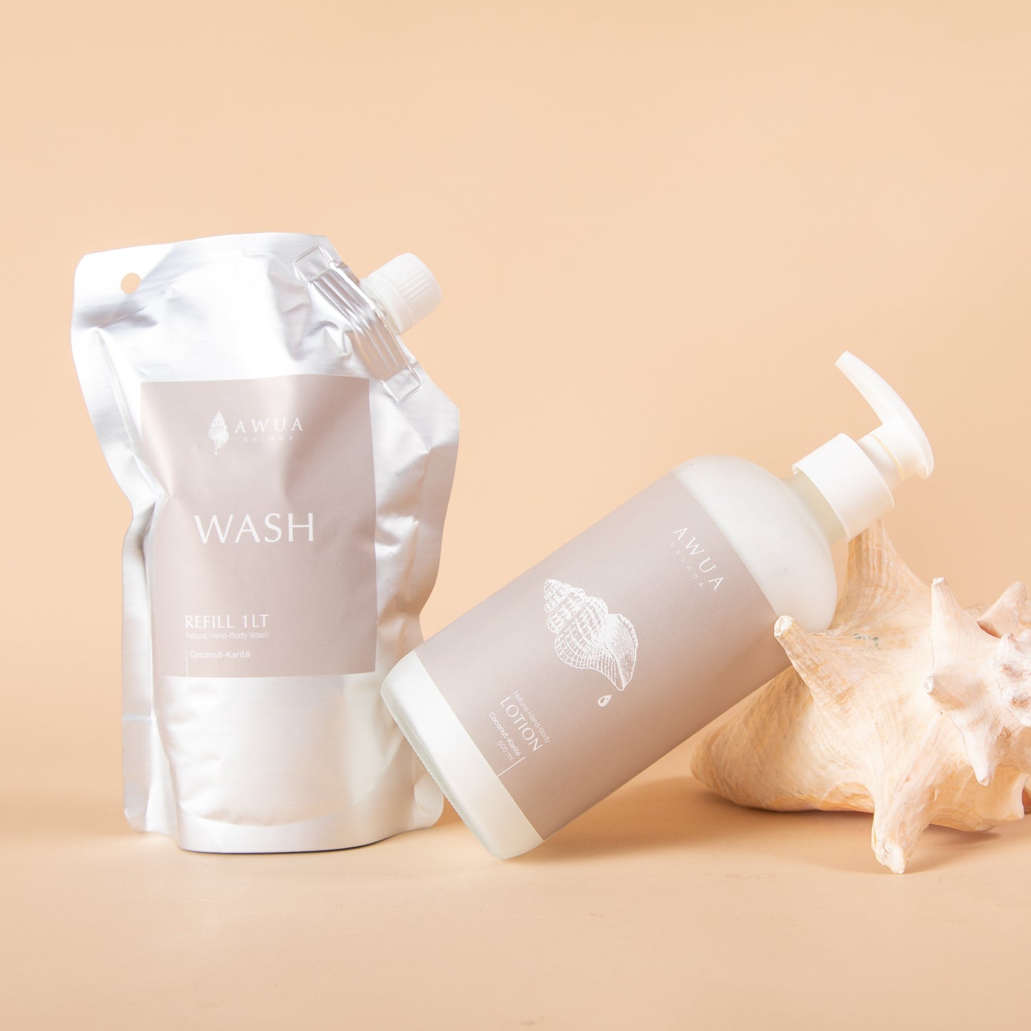 PACK JABÓN REFILL Y CREMA DE MANOS Y CUERPO COCO / KARITÉ
