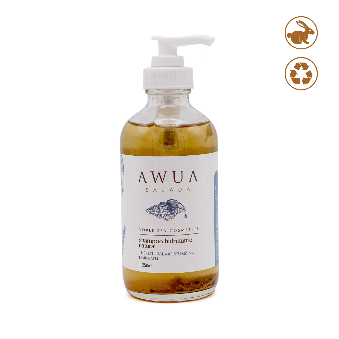 SHAMPOO NATURAL DE MANZANILLA ORGÁNICA Awua Salada